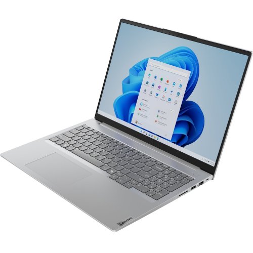 Купити Ноутбук Lenovo ThinkBook 16 G7 ARP (21MW000QRA) Arctic Grey - ціна в Києві, Львові, Вінниці, Хмельницькому, Франківську, Україні | інтернет-магазин TELEMART.UA фото