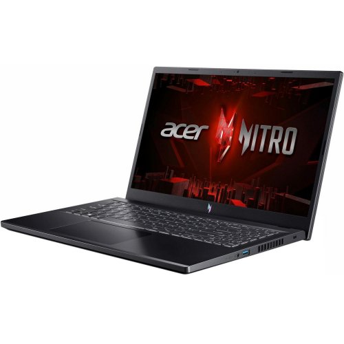 Купити Ноутбук Acer Nitro V 15 ANV15-51 (NH.QQEEU.001) Obsidian Black - ціна в Києві, Львові, Вінниці, Хмельницькому, Франківську, Україні | інтернет-магазин TELEMART.UA фото