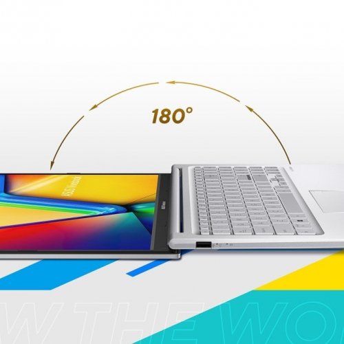 Купить Ноутбук Asus Vivobook 15 X1504VA-BQ591 (90NB13Y2-M000Z0) Cool Silver - цена в Харькове, Киеве, Днепре, Одессе
в интернет-магазине Telemart фото