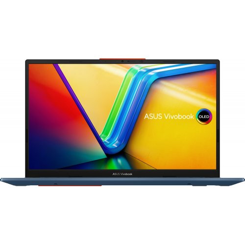 Купити Ноутбук Asus Vivobook S 15 OLED K5504VA-MA377 (90NB0ZK1-M00N70) Solar Blue - ціна в Києві, Львові, Вінниці, Хмельницькому, Франківську, Україні | інтернет-магазин TELEMART.UA фото