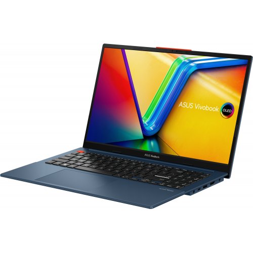 Купить Ноутбук Asus Vivobook S 15 OLED K5504VA-MA381 (90NB0ZK1-M00NB0) Solar Blue - цена в Харькове, Киеве, Днепре, Одессе
в интернет-магазине Telemart фото