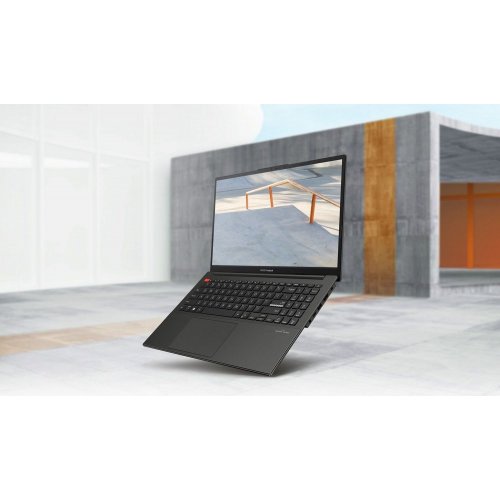 Купити Ноутбук Asus Vivobook S 15 OLED K5504VA-MA382 (90NB0ZK2-M00NC0) Midnight Black - ціна в Києві, Львові, Вінниці, Хмельницькому, Франківську, Україні | інтернет-магазин TELEMART.UA фото