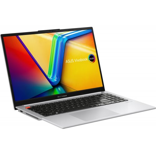 Купить Ноутбук Asus Vivobook S 15 OLED K5504VA-MA383 (90NB0ZK3-M00ND0) Cool Silver - цена в Харькове, Киеве, Днепре, Одессе
в интернет-магазине Telemart фото