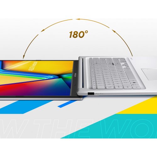 Купить Ноутбук Asus Vivobook 17 X1704ZA-AU386 (90NB10F1-M00FL0) Cool Silver - цена в Харькове, Киеве, Днепре, Одессе
в интернет-магазине Telemart фото