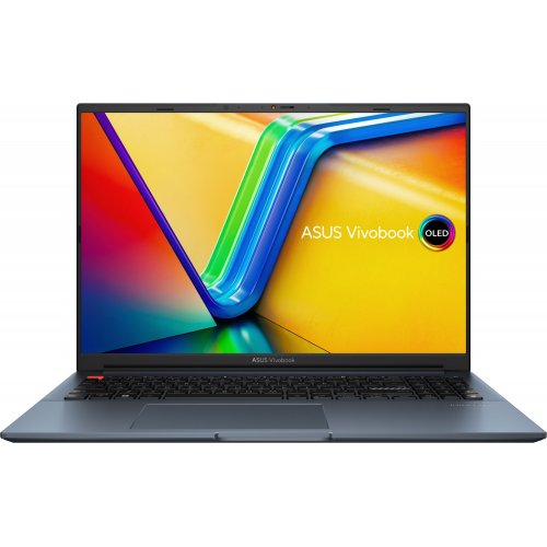 Купити Ноутбук Asus Vivobook Pro 16 OLED K6602VV-MX081 (90NB1141-M003B0) Quiet Blue - ціна в Києві, Львові, Вінниці, Хмельницькому, Франківську, Україні | інтернет-магазин TELEMART.UA фото