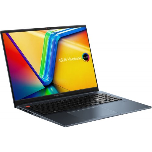 Купити Ноутбук Asus Vivobook Pro 16 OLED K6602VV-MX081 (90NB1141-M003B0) Quiet Blue - ціна в Києві, Львові, Вінниці, Хмельницькому, Франківську, Україні | інтернет-магазин TELEMART.UA фото