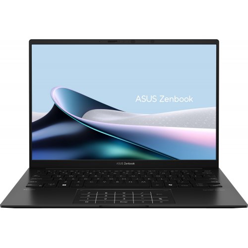 Купить Ноутбук Asus Zenbook 14 OLED UM3406HA-QD081 (90NB1271-M003Z0) Jade Black - цена в Харькове, Киеве, Днепре, Одессе
в интернет-магазине Telemart фото