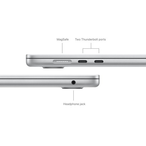 Купить Ноутбук Apple MacBook Air 15.3" M3 16/512GB 2024 (MXD23UA/A) Silver - цена в Харькове, Киеве, Днепре, Одессе
в интернет-магазине Telemart фото