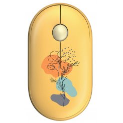 Миша 2E MF300 Flora: Poppy Silent Wireless (2E-MF300WFLORAYW) Yellow