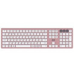 Клавиатура 2E KS270 Wireless (2E-KS270WBPN_UA) Pink/White