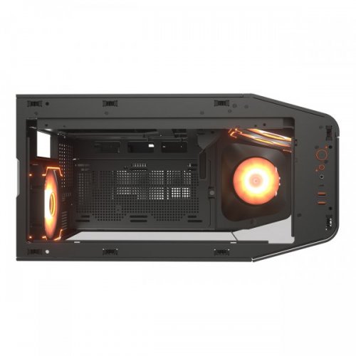 Корпус Cougar FV270 RGB Tempered Glass без БЖ Black купити з перевіркою сумісності: огляд, характеристики, ціна у Києві, Львові, Вінниці, Хмельницькому, Івано-Франківську, Україні | інтернет-магазин TELEMART.UA фото