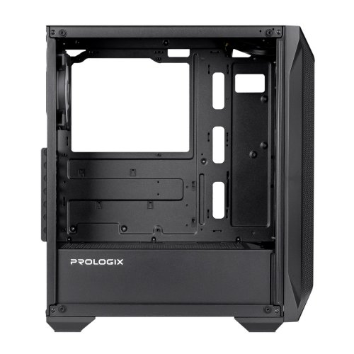 Корпус Prologix E119 Tempered Glass&Mesh без БЖ Black купити з перевіркою сумісності: огляд, характеристики, ціна у Києві, Львові, Вінниці, Хмельницькому, Івано-Франківську, Україні | інтернет-магазин TELEMART.UA фото