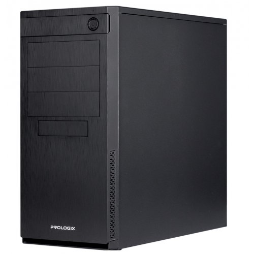 Купить Корпус Prologix E121 400W Black с проверкой совместимости: обзор, характеристики, цена в Киеве, Днепре, Одессе, Харькове, Украине | интернет-магазин TELEMART.UA фото