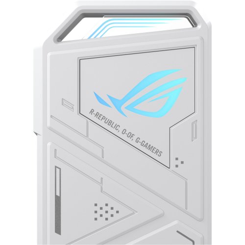 Купить Внешний карман Asus ROG Strix Arion M.2 SSD to USB 3.2 (90DD02H1-B09000) White - цена в Харькове, Киеве, Днепре, Одессе
в интернет-магазине Telemart фото