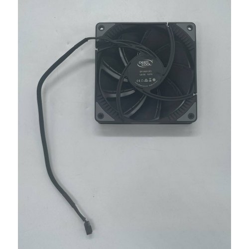 Кулер для корпуса Deepcool RF120 FS (DF1202512CL) OEM Black (Відновлено продавцем, 664646) купити з перевіркою сумісності: огляд, характеристики, ціна у Києві, Львові, Вінниці, Хмельницькому, Івано-Франківську, Україні | інтернет-магазин TELEMART.UA фото