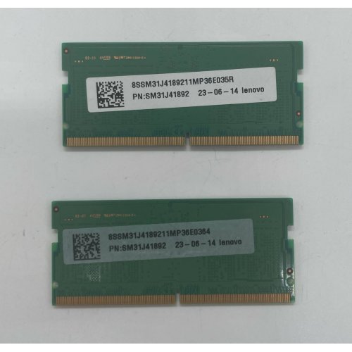 Озп Samsung SODIMM DDR5 16GB (2x8GB) 5600Mhz (M425R1GB4BB0-CWMOD) (Відновлено продавцем, 664667) купити з перевіркою сумісності: огляд, характеристики, ціна у Києві, Львові, Вінниці, Хмельницькому, Івано-Франківську, Україні | інтернет-магазин TELEMART.UA фото