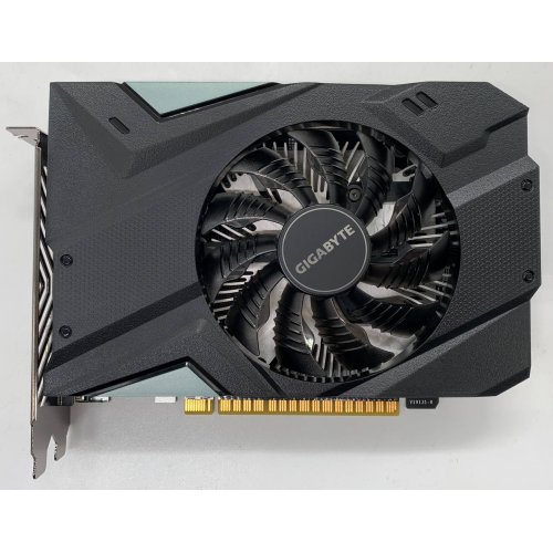 Купить Видеокарта Gigabyte GeForce GTX 1650 D6 OC 4096MB (GV-N1656OC-4GD) (Восстановлено продавцом, 664689) с проверкой совместимости: обзор, характеристики, цена в Киеве, Днепре, Одессе, Харькове, Украине | интернет-магазин TELEMART.UA фото