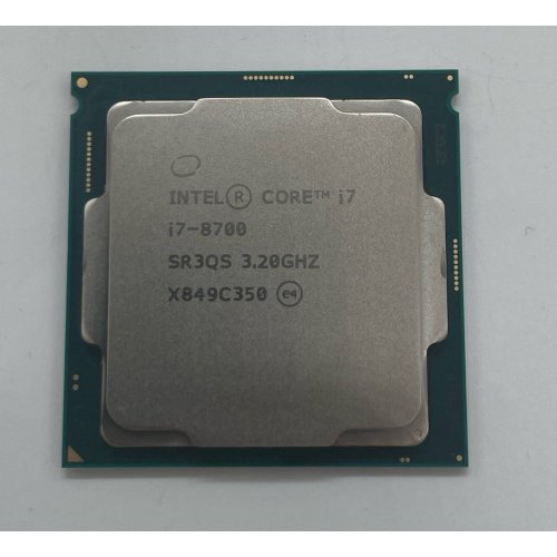 Купить Процессор Intel Core i7-8700 3.2GHz 12MB s1151 Tray (CM8068403358316) (Восстановлено продавцом, 664695) с проверкой совместимости: обзор, характеристики, цена в Киеве, Днепре, Одессе, Харькове, Украине | интернет-магазин TELEMART.UA фото