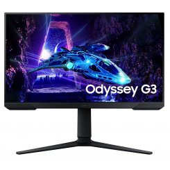 Монітор Samsung 24" Odyssey G3 (LS24DG300EIXCI) Black