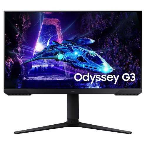 Купить Монитор Samsung 24" Odyssey G3 (LS24DG300EIXCI) Black - цена в Харькове, Киеве, Днепре, Одессе
в интернет-магазине Telemart фото