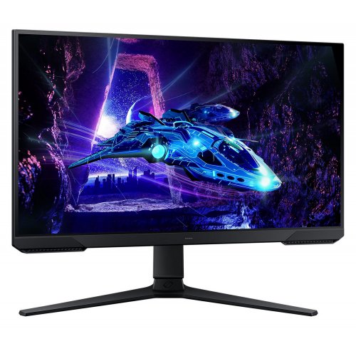 Купить Монитор Samsung 24" Odyssey G3 (LS24DG300EIXCI) Black - цена в Харькове, Киеве, Днепре, Одессе
в интернет-магазине Telemart фото