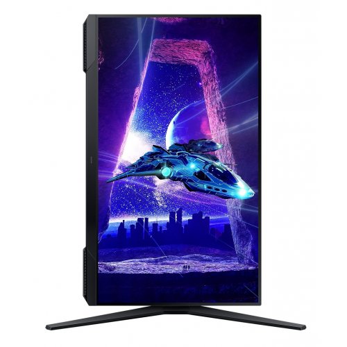 Купить Монитор Samsung 27" Odyssey G3 (LS27DG300EIXCI) Black - цена в Харькове, Киеве, Днепре, Одессе
в интернет-магазине Telemart фото