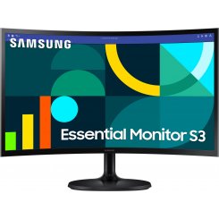 Монітор Samsung 24" Essential S3 (LS24D360GAIXCI) Black