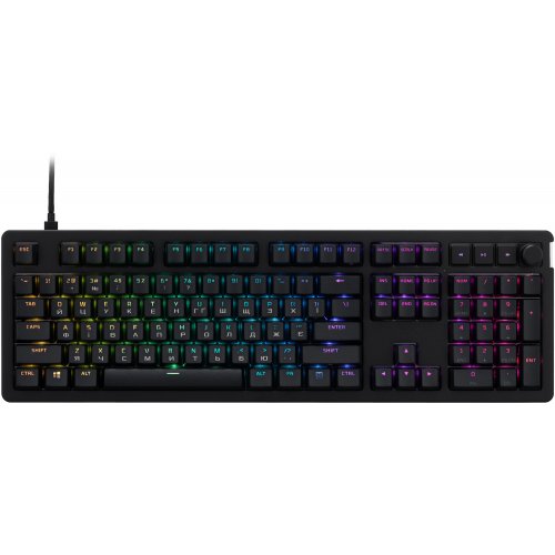 Купить Клавиатура HyperX Alloy Rise PBT Mechanical HyperX Red (7G7A3AA) Black - цена в Харькове, Киеве, Днепре, Одессе
в интернет-магазине Telemart фото