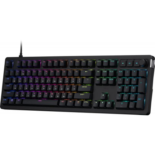 Купить Клавиатура HyperX Alloy Rise PBT Mechanical HyperX Red (7G7A3AA) Black - цена в Харькове, Киеве, Днепре, Одессе
в интернет-магазине Telemart фото