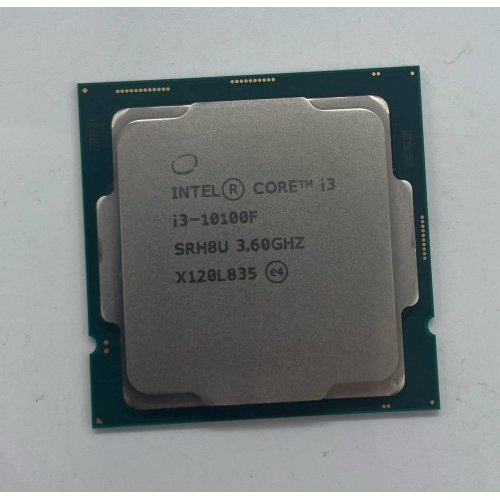 Процесор Intel Core i3-10100F 3.6(4.3)GHz 6MB s1200 Tray (CM8070104291318) (Відновлено продавцем, 665520) купити з перевіркою сумісності: огляд, характеристики, ціна у Києві, Львові, Вінниці, Хмельницькому, Івано-Франківську, Україні | інтернет-магазин TELEMART.UA фото