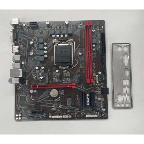 Материнська плата Gigabyte B560M H (s1200, Intel B560) (Відновлено продавцем, 665577) купити з перевіркою сумісності: огляд, характеристики, ціна у Києві, Львові, Вінниці, Хмельницькому, Івано-Франківську, Україні | інтернет-магазин TELEMART.UA фото