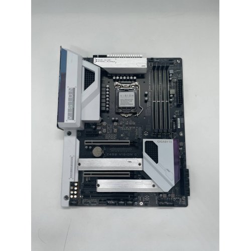 Материнська плата Gigabyte Z490 VISION G (s1200, Intel Z490) (Відновлено продавцем, 665604) купити з перевіркою сумісності: огляд, характеристики, ціна у Києві, Львові, Вінниці, Хмельницькому, Івано-Франківську, Україні | інтернет-магазин TELEMART.UA фото