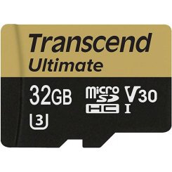 Карта пам'яті Transcend microSDHC Action 32GB Class 10 UHS-I U3 R95/W85MB/s 4K (с адаптером) (TS32GUSDU3)