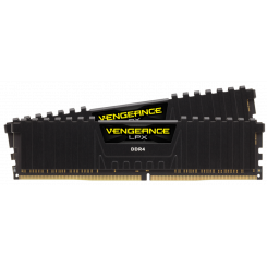 ОЗУ Corsair DDR4 16GB (2x8GB) 3000Mhz Vengeance LPX (CMK16GX4M2B3000C15) Black