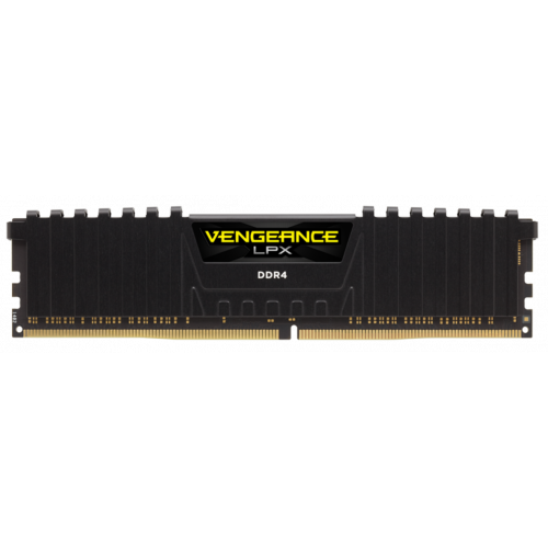 Фото ОЗУ Corsair DDR4 16GB (2x8GB) 3000Mhz Vengeance LPX (CMK16GX4M2B3000C15) Black