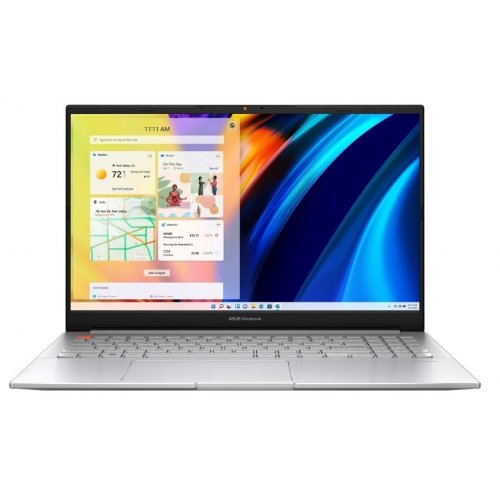 Купити Ноутбук Asus Vivobook Pro 15 OLED K6502VV-MA027 (90NB1122-M000Y0) Cool Silver - ціна в Києві, Львові, Вінниці, Хмельницькому, Франківську, Україні | інтернет-магазин TELEMART.UA фото