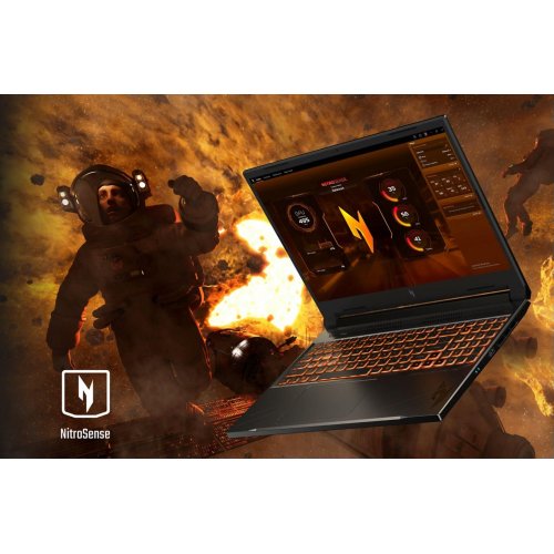 Купити Ноутбук Acer Nitro V 16 ANV16-41 (NH.QRUEU.00E) Obsidian Black - ціна в Києві, Львові, Вінниці, Хмельницькому, Франківську, Україні | інтернет-магазин TELEMART.UA фото