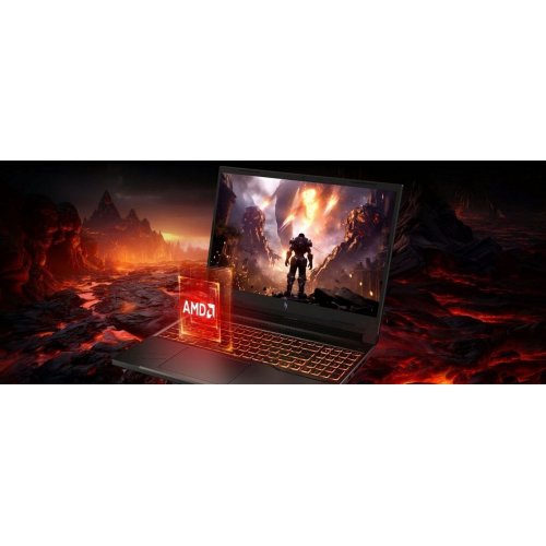 Купити Ноутбук Acer Nitro V 16 ANV16-41 (NH.QRUEU.00E) Obsidian Black - ціна в Києві, Львові, Вінниці, Хмельницькому, Франківську, Україні | інтернет-магазин TELEMART.UA фото