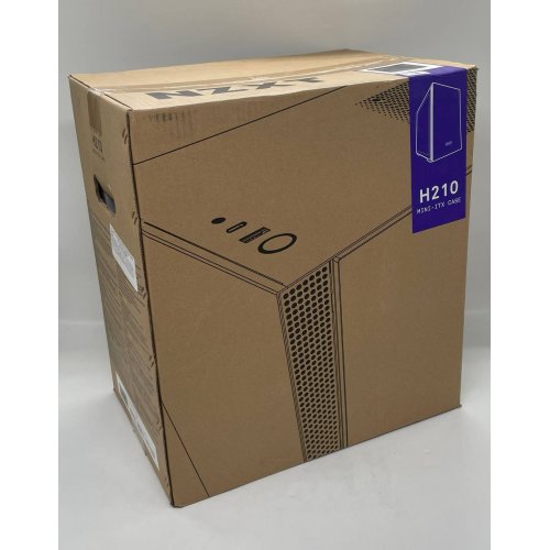 Корпус NZXT H210 Tempered Glass (CA-H210B-B1) Matte Black (Відновлено продавцем, 666516) купити з перевіркою сумісності: огляд, характеристики, ціна у Києві, Львові, Вінниці, Хмельницькому, Івано-Франківську, Україні | інтернет-магазин TELEMART.UA фото