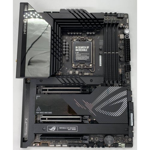 Купить Материнская плата Asus ROG MAXIMUS Z790 HERO (s1700, Intel Z790) (Восстановлено продавцом, 666586) с проверкой совместимости: обзор, характеристики, цена в Киеве, Днепре, Одессе, Харькове, Украине | интернет-магазин TELEMART.UA фото