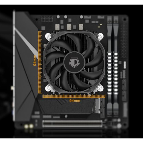 Купить Кулер ID-Cooling IS-30A (IS-30A Black) Black с проверкой совместимости: обзор, характеристики, цена в Киеве, Днепре, Одессе, Харькове, Украине | интернет-магазин TELEMART.UA фото