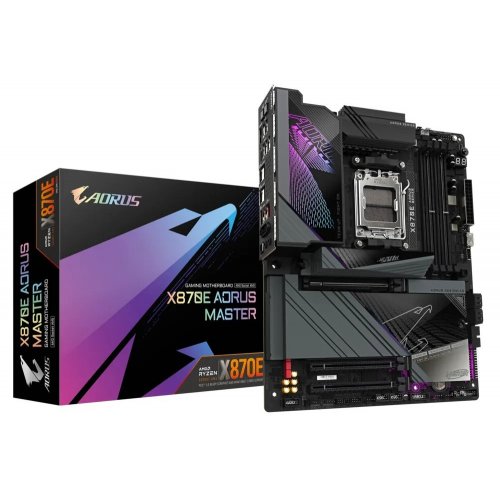 Фото Материнская плата Gigabyte X870E AORUS MASTER (sAM5, AMD X870E)