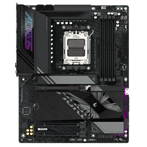 Photo Motherboard Gigabyte X870E AORUS ELITE WIFI7 (sAM5, AMD X870E)