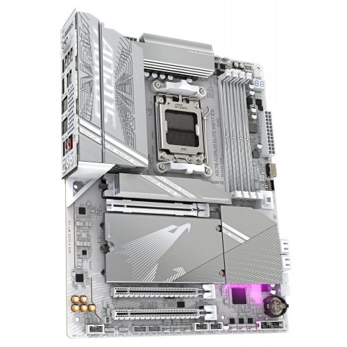 Photo Motherboard Gigabyte X870 AORUS ELITE WIFI7 ICE (sAM5, AMD X870)