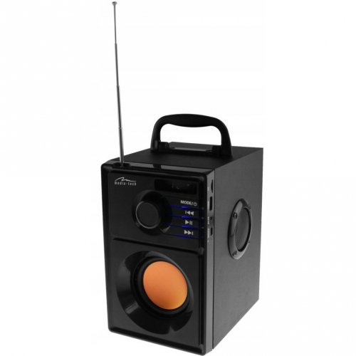 Купити Портативна акустика Media-Tech Boombox 1.0 (MT3145_V2) Black - ціна в Києві, Львові, Вінниці, Хмельницькому, Франківську, Україні | інтернет-магазин TELEMART.UA фото