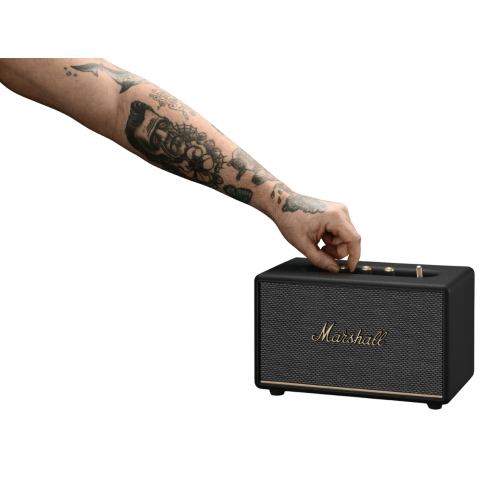 Купити Акустична система Marshall Loud Speaker Acton III Bluetooth (1006004) Black - ціна в Києві, Львові, Вінниці, Хмельницькому, Франківську, Україні | інтернет-магазин TELEMART.UA фото