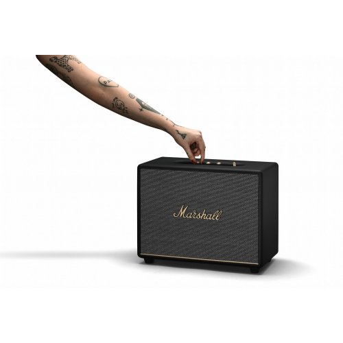 Купить Акустическая система Marshall Loudest Speaker Woburn III Bluetooth (1006016) Black - цена в Харькове, Киеве, Днепре, Одессе
в интернет-магазине Telemart фото