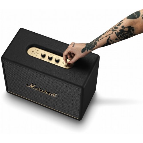 Купить Акустическая система Marshall Loudest Speaker Woburn III Bluetooth (1006016) Black - цена в Харькове, Киеве, Днепре, Одессе
в интернет-магазине Telemart фото