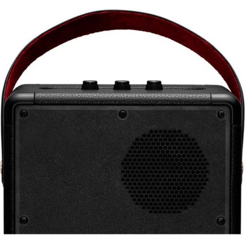 Купить Портативная акустика Marshall Portable Speaker Tufton (1014016) Black and White - цена в Харькове, Киеве, Днепре, Одессе
в интернет-магазине Telemart фото