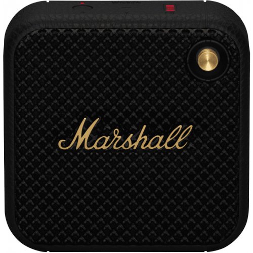 Купить Портативная акустика Marshall Portable Speaker Willen (1006059) Black and Brass - цена в Харькове, Киеве, Днепре, Одессе
в интернет-магазине Telemart фото